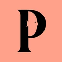 Today's app icon: a serif P with a fish in its bowl, on salmon